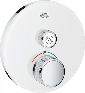 Термостат для 1 потребителя Grohe Grohtherm SmartControl белый/хром 29150LS0 Термостат для 1 потребителя Grohe Grohtherm SmartControl белый/хром 29150LS0, 1