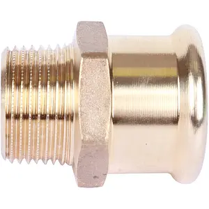 Муфта пресс переходная 35мм x 1"н Sanha 8243G 18243351 Муфта пресс переходная 35мм x 1"н Sanha 8243G 18243351, 5