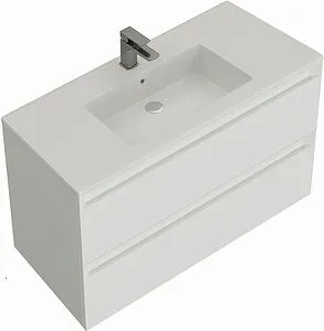 Тумба-умывальник подвесной Allen Brau Eclipse 2.0 100 белый 1.E1003.WM 2.0+, 5