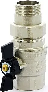 Кран шаровый с американкой 1¼&quot;в x 1¼&quot;н Bugatti Oregon 03220042, 5