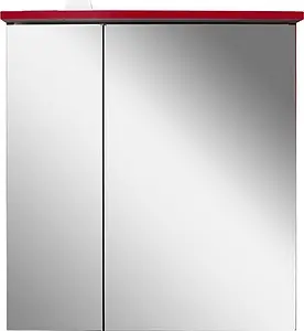 Шкаф-зеркало Am.Pm Spirit 2.0 60 L красный глянец M70AMCL0601RG Шкаф-зеркало Am.Pm Spirit 2.0 60 L красный глянец M70AMCL0601RG, 1