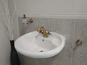 Смеситель для раковины Rav Slezak Morava retro бронза MK128.5SM Смеситель для раковины Rav Slezak Morava retro бронза MK128.5SM, 3