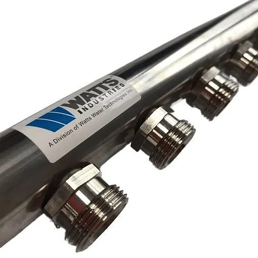 Группа коллекторная распределительная 4 отвода 1"н/н x ¾"ек Watts HLV2000 VA 10080776