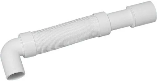 Слив гофрированный Mc Alpine 40x50мм L=330-600мм MRMF2-E