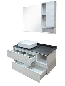 Тумба-умывальник подвесная Comforty Прага 120 дуб белый/серый 00004136269CF Тумба-умывальник подвесная Comforty Прага 120 дуб белый/серый 00004136269CF, 5