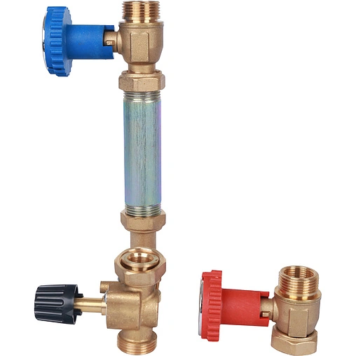 Насосный модуль с 3-х ходовым смесительным клапаном 1&quot;н х ¾&quot;в Stout SDG-0007-002001 без насоса