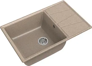 Мойка кухонная GranFest Vertex V-780L песочный Мойка кухонная GranFest Vertex V-780L песочный, 1
