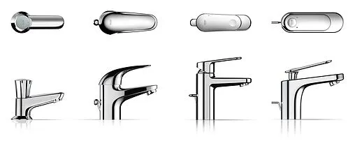 Смеситель для раковины Grohe Europlus II хром 32612002 Смеситель для раковины Grohe Europlus II хром 32612002