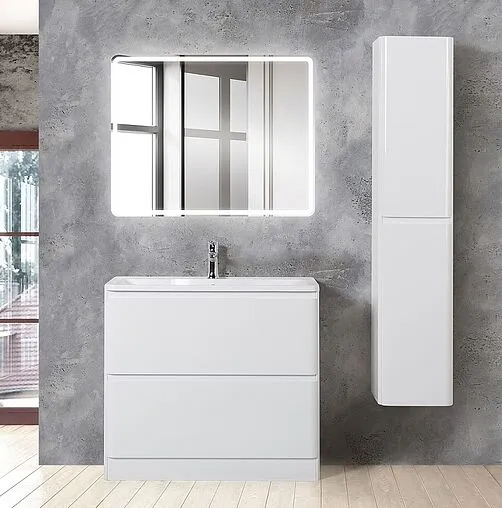 Тумба-умывальник подвесная BelBagno ALBANO 120 Bianco Lucido ALBANO-1200-2C-PIA-BL+ Тумба-умывальник подвесная BelBagno ALBANO 120 Bianco Lucido ALBANO-1200-2C-PIA-BL+