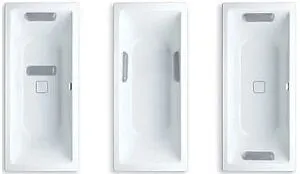 Подголовник для ванны Kaldewei серый 687675770000 Подголовник для ванны Kaldewei серый 687675770000, 2