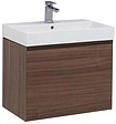 Тумба-умывальник Aquanet Нью-Йорк 70 орех 00203946+00198207