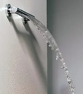 Лейка верхнего душа Bossini Cascata-Wall 250 золото I00271.021, 4