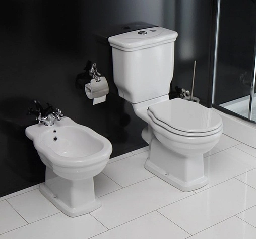 Биде напольное BelBagno Boheme белый BB115B