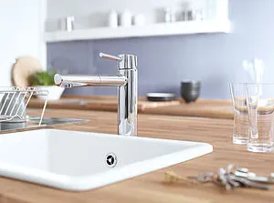 Смеситель для кухни с выдвижным изливом Grohe Concetto хром матовый 31129DC1 Смеситель для кухни с выдвижным изливом Grohe Concetto хром матовый 31129DC1, 3