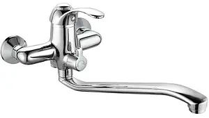 Смеситель для ванны с длинным изливом Gross Aqua Arabic хром 7518516C-35S Смеситель для ванны с длинным изливом Gross Aqua Arabic хром 7518516C-35S, 1