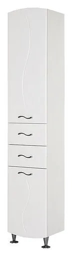 Шкаф-пенал напольный Aquanet Моника 40 R белый 00186777