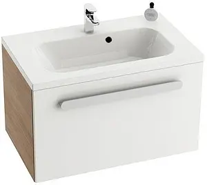 Тумба-умывальник подвесной Ravak Chrome 60 белый/капучино X000000961+XJG01180000, 1