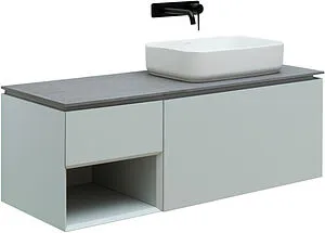 Тумба-умывальник подвесная Allen Brau Infinity 120 R папирус 1.21008.PWM+, 1