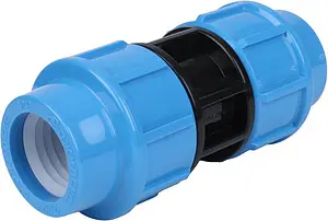 Муфта компрессионная соединительная 32мм x 32мм Джилекс 9255 Муфта компрессионная соединительная 32мм x 32мм Джилекс 9255, 1