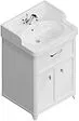 Тумба-умывальник напольная Kerama Marazzi Pompei 60 белый PO.N.60.1\WHT+PO.wb.60