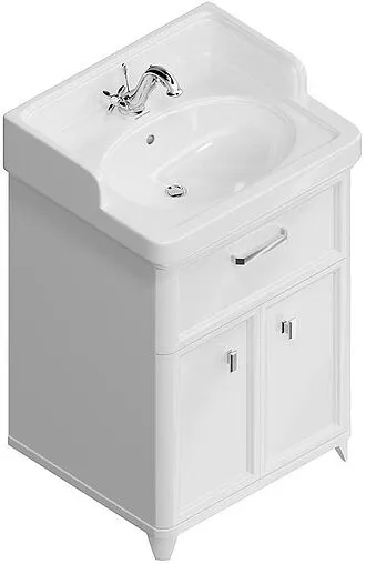 Тумба-умывальник напольная Kerama Marazzi Pompei 60 белый PO.N.60.1\WHT+PO.wb.60