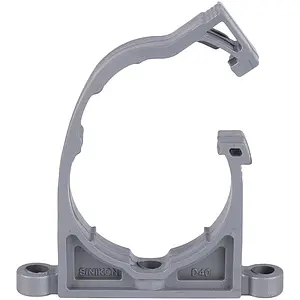 Клипса с защелкой D=40мм серый Sinikon KPP.040 Клипса с защелкой D=40мм серый Sinikon KPP.040, 1