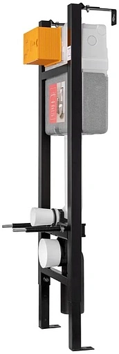 Комплект 5 в 1 Jacob Delafon Elite E21755RU-00 с кнопкой E4316-00 белый глянцевый