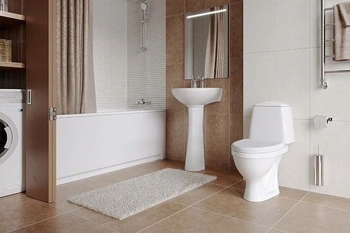 Унитаз-компакт Santeri Соната комфорт белый 1.P206.2.S00.00B.F