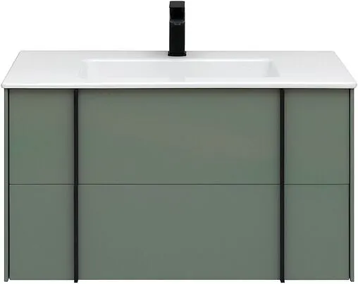 Тумба-умывальник подвесная Allen Brau Reality 90 олива 1.32006.CGM+