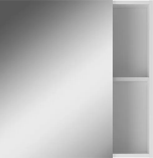 Шкаф-зеркало Айсберг Веста 70 белый DV5919HZ