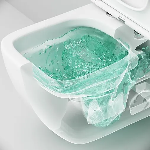 Унитаз подвесной безободковый Am.Pm Gem FlashClean белый C901701SC