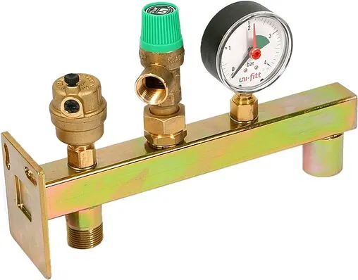 Группа безопасности расширительного бака до 50 кВт ¾&quot; 3 бар Uni-Fitt 255D3230