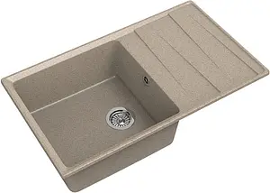 Мойка кухонная GranFest Level LV-860L песочный Мойка кухонная GranFest Level LV-860L песочный, 1