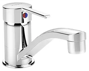 Смеситель для раковины Vidima Logik хром BA276AA, 1