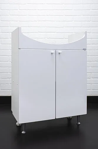 Тумба под умывальник напольная Айсберг Промо 60 белый DP2602T