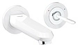 Смеситель для раковины из стены Grohe Eurodisc Joy белый 19968LS0 Смеситель для раковины из стены Grohe Eurodisc Joy белый 19968LS0
