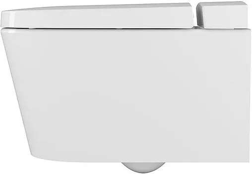 Унитаз подвесной безободковый с функцией биде и встроенным смесителем VitrA Nest Rim-Ex белый 5176B003-6233