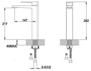 Смеситель для раковины BelBagno Arlie хром ARL-LMC-CRM Смеситель для раковины BelBagno Arlie хром ARL-LMC-CRM, 2