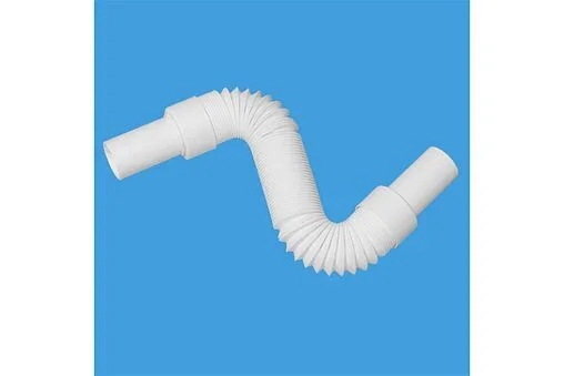 Слив гофрированный Mc Alpine 32x32мм L=310-500мм MRMF105A