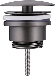 Выпуск без перекрытия для раковины без перелива Abber BEQUEM никель AF0012NG Выпуск без перекрытия для раковины без перелива Abber BEQUEM никель AF0012NG, 1