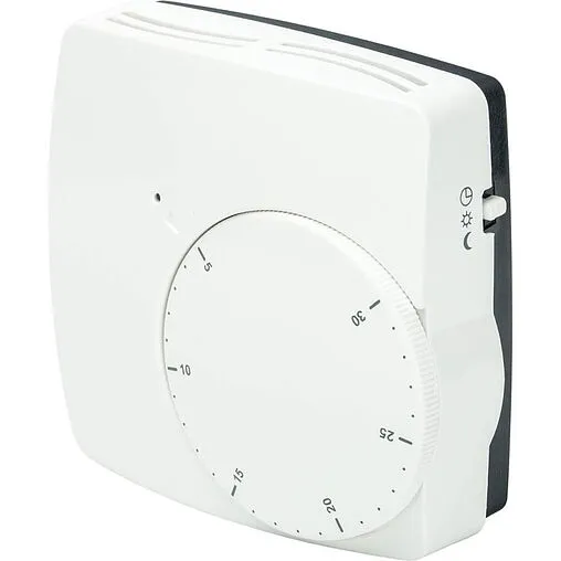 Проводной комнатный терморегулятор НЗ 230В WATTS WFHT-Basic + белый 10021100