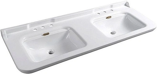 Раковина Kerasan Waldorf 150 белый 4143K1bi/cr*3 Раковина Kerasan Waldorf 150 белый 4143K1bi/cr*3