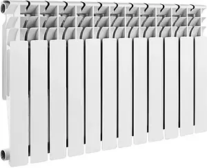 Радиатор алюминиевый 12 секций Konner LUX 500/100 6128642 Радиатор алюминиевый 12 секций Konner LUX 500/100 6128642, 1