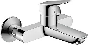 Смеситель для раковины настенный Hansgrohe Logis хром 71225000 Смеситель для раковины настенный Hansgrohe Logis хром 71225000, 1