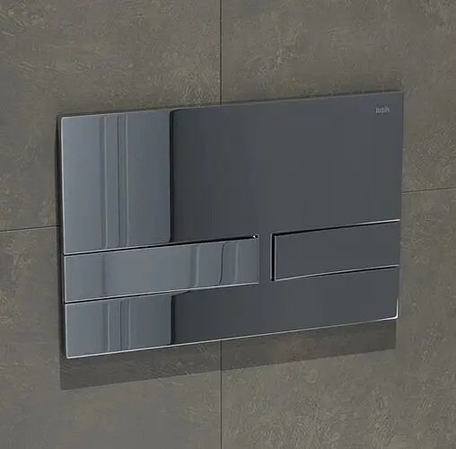 Клавиша смыва для унитаза IDDIS Unifix UNI06CHi77 хром глянцевый