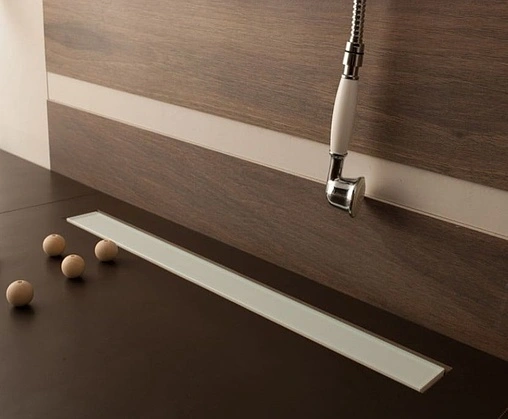 Лоток душевой Set 750мм h=62мм 0.8л/сек Pestan Confluo Frameless White Glass Line 750 13701214