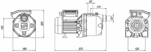 Насос поверхностный Джилекс Джамбо 60/35 Ч 3000