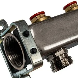 Группа коллекторная без расходомеров 12 отводов 1&quot;в/в x ¾&quot;ек Stout SMS-0932-000012, 4