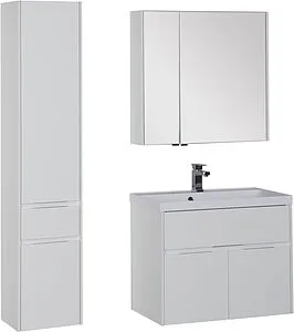 Шкаф-зеркало Aquanet Латина 80 R белый 00179635 Шкаф-зеркало Aquanet Латина 80 R белый 00179635, 3