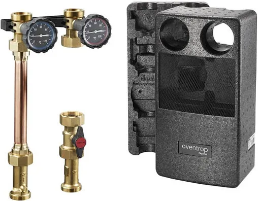 Насосный модуль с прямым контуром 1½&quot;н х 1½&quot;н Oventrop Regumat S-180 1357070 без насоса